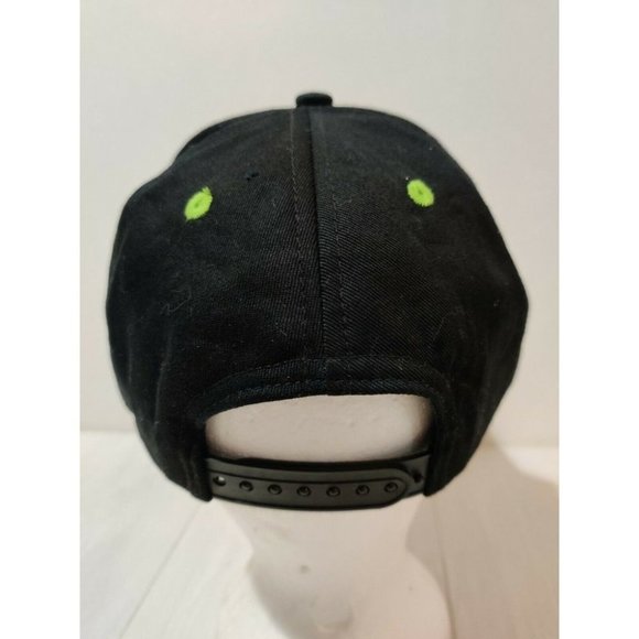 2 LEGIT Black Gray Green Snapback Cap Hat Brothers - Picture 4 of 12